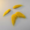 Kids' Halloween Costume Mustache and Fake Beard with Self Adhesive Eyebrows Set Bushy Yellow