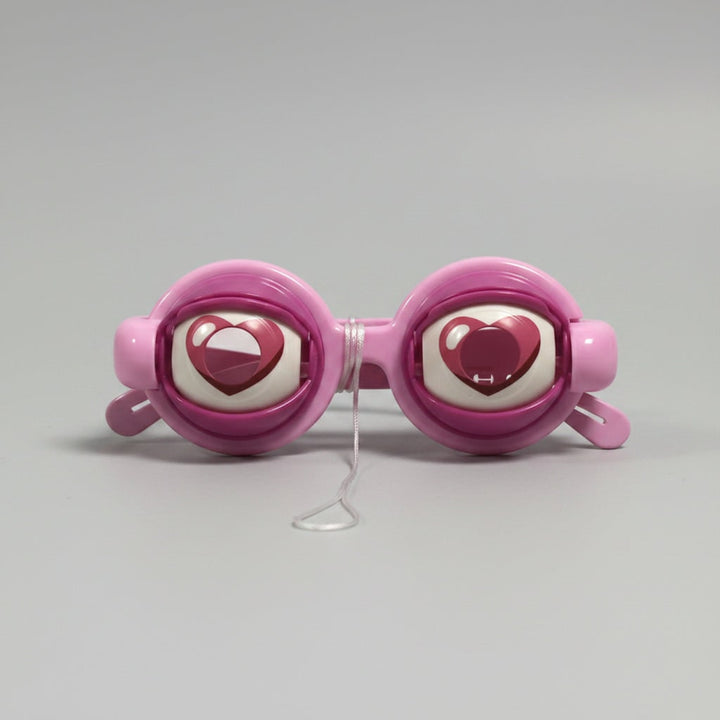 Kids' Halloween Crazy Eyes Glasses Novelty Prank Toy with Moving Eyelids for Party Fun