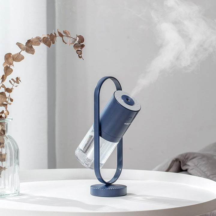 Kids' Mini Ultrasonic Humidifier with LED Projection Night Light and Portable Mist Maker