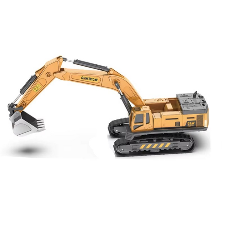 Construction Site Toy Set - Excavators & Cranes - Creative Play