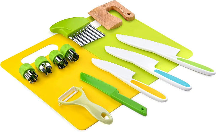 Junior Chef Set - Safe Kitchen Set for Children | Safe Cutting
