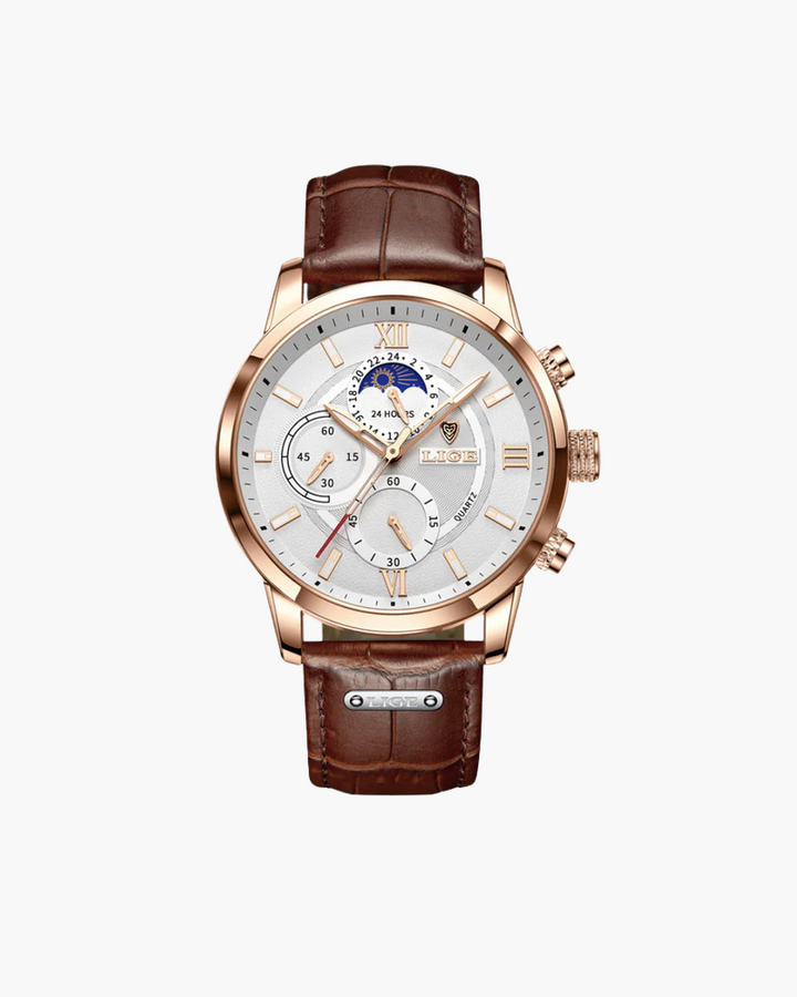 Classic Waterproof Watch for Men - Elegance and Quality