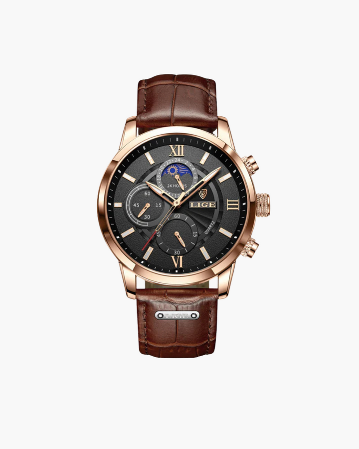 Classic Waterproof Watch for Men - Elegance and Quality