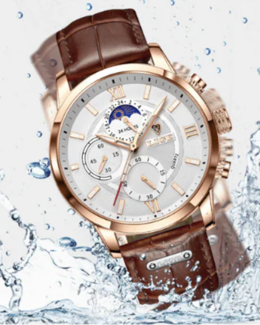 Classic Waterproof Watch for Men - Elegance and Quality