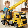 Toy Crane Truck with Sounds | Sturdy Design