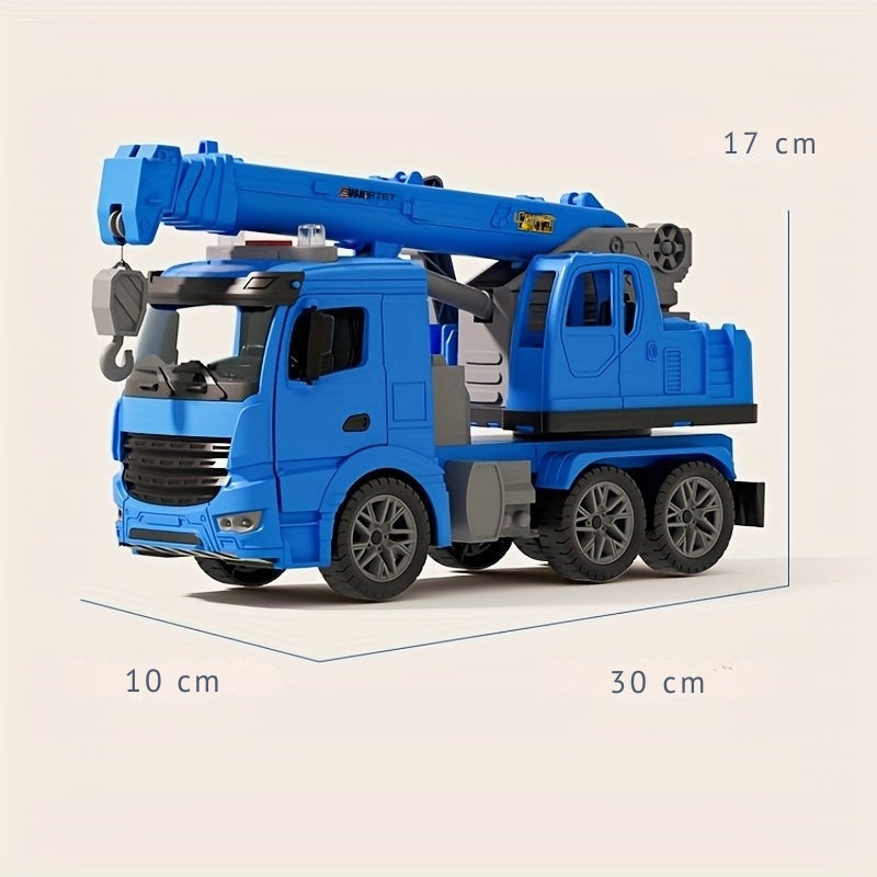 Toy Crane Truck with Sounds | Sturdy Design