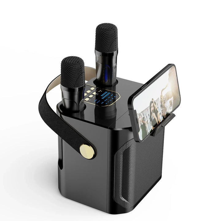 Powerful Portable Bluetooth Karaoke Speaker - 360° Surround