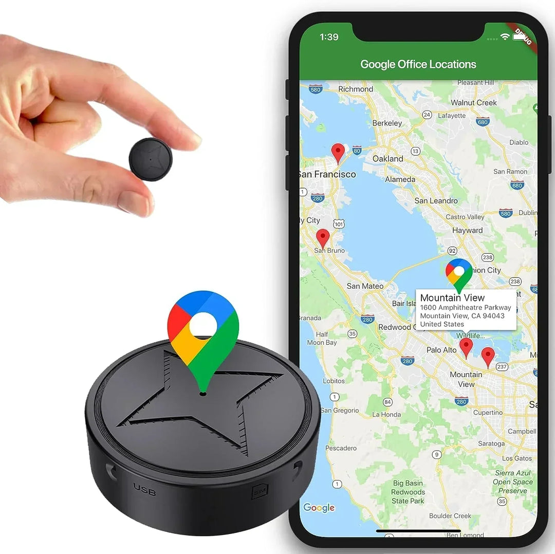 Powerful Magnetic GPS Tracker - Theft Prevention