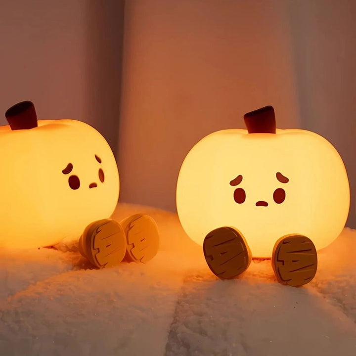 LED Night Light Rechargeable Silicone Portable Squishy Animal Warm White