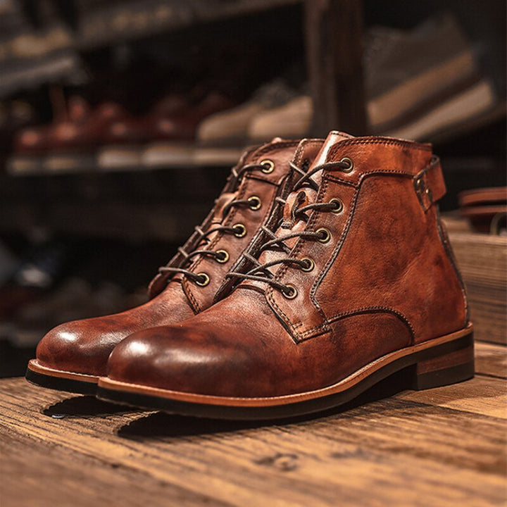 Men's Orthopaedic Leather Boots – Atlas