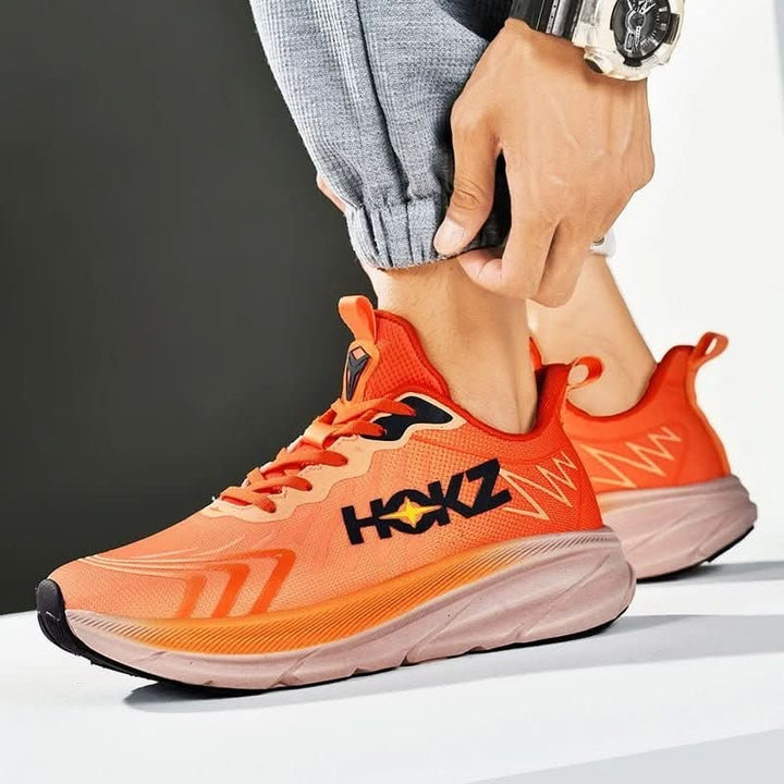 Lightweight Cushioned Running Shoes Training Breathable Mesh Lace Up Athletic