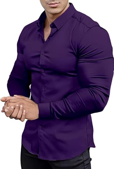 Men's Slim-Fit Shirt for Spring 2026 – Crease-Resistant – David