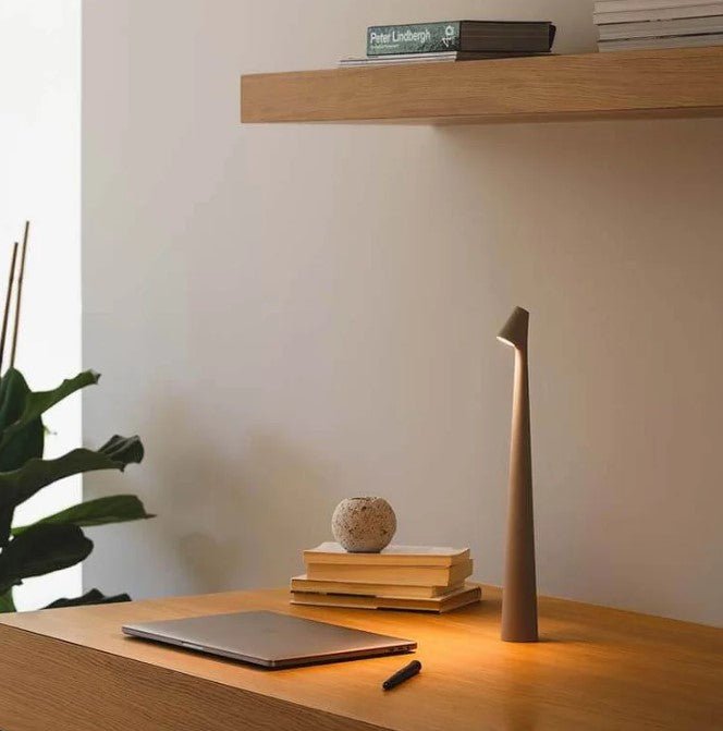 Rechargeable LED Table Lamp | Polycarbonate | 2700 K Warm White | 3 Brightness Levels