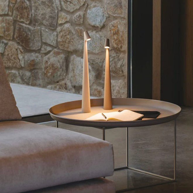 Rechargeable LED Table Lamp | Polycarbonate | 2700 K Warm White | 3 Brightness Levels
