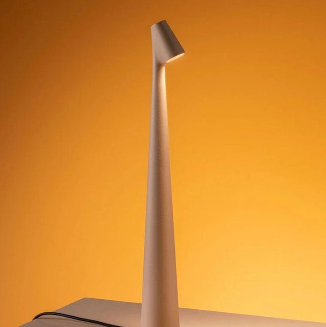 Rechargeable LED Table Lamp | Polycarbonate | 2700 K Warm White | 3 Brightness Levels