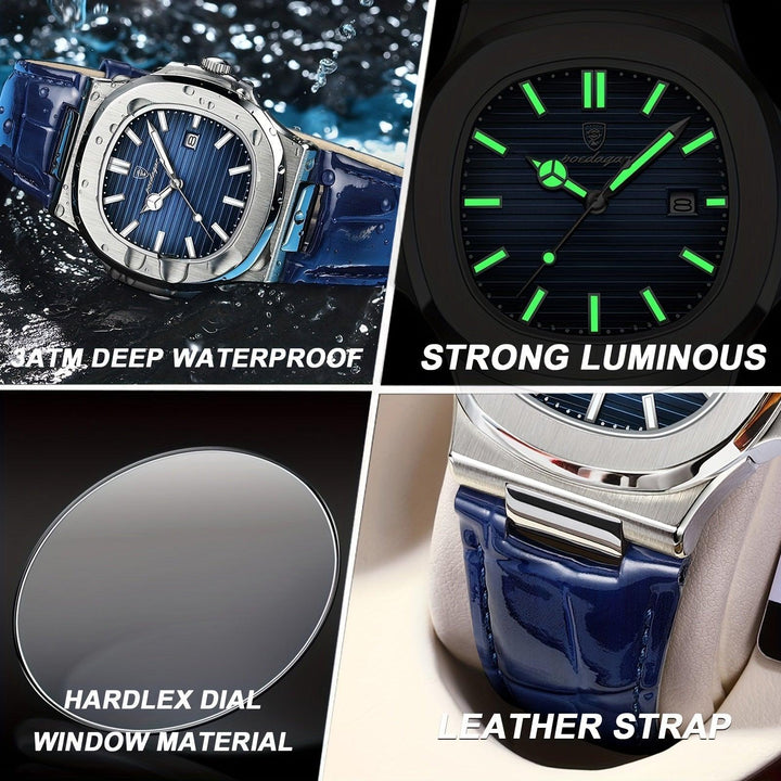 Elegant and Sturdy Men's Watch - ValorLuxe