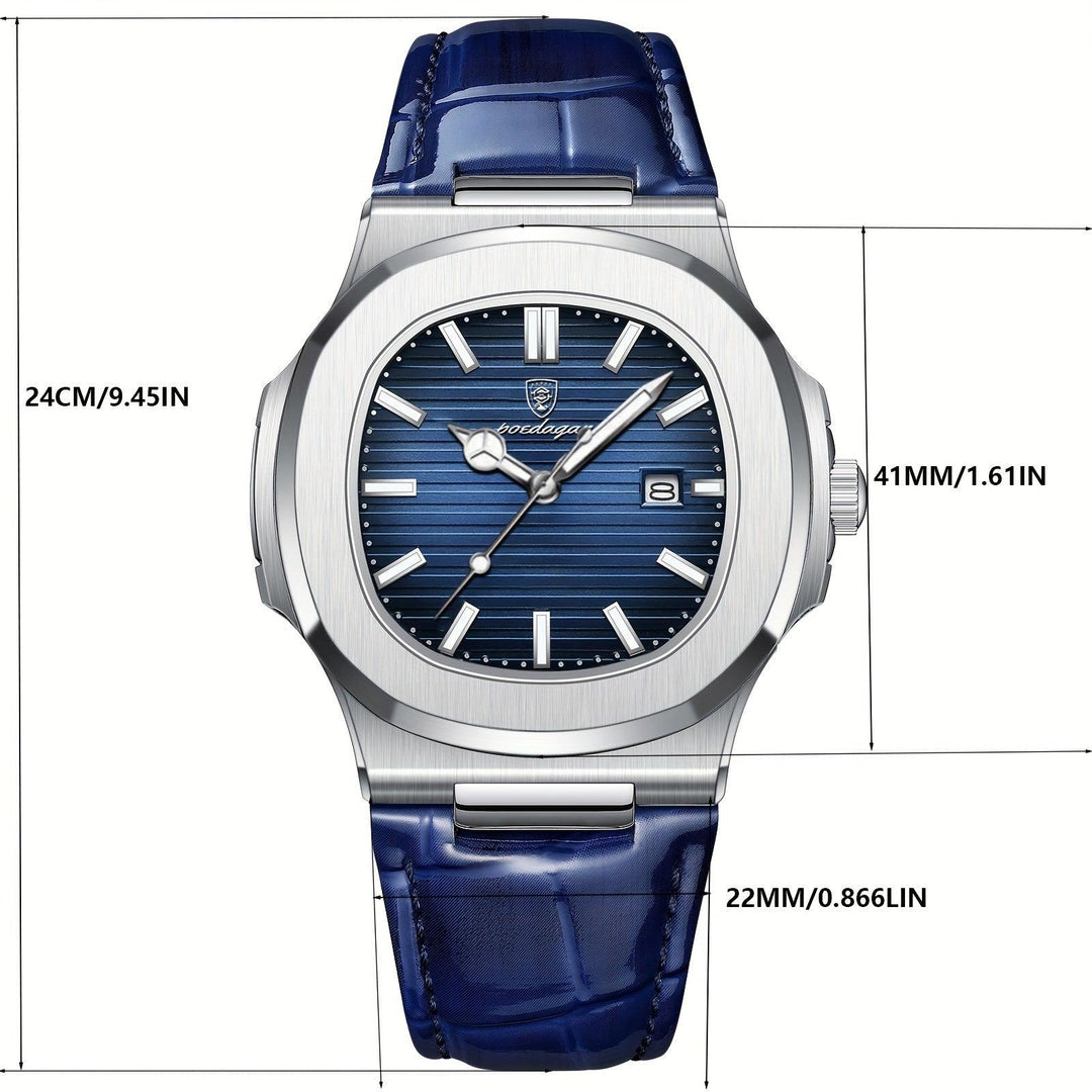 Elegant and Sturdy Men's Watch - ValorLuxe