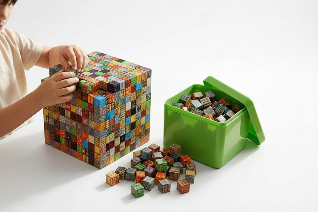 Magnetic Building Blocks Set for Children | 205-Piece Magnetic Construction Toy | Magnetreich