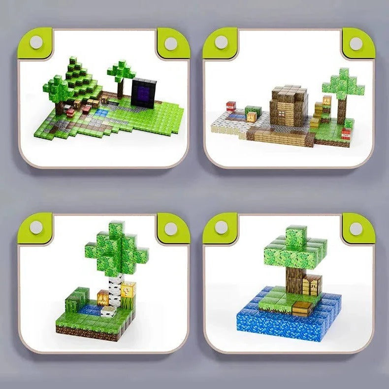 Magnetic Building Blocks Set for Children | 205-Piece Magnetic Construction Toy | Magnetreich