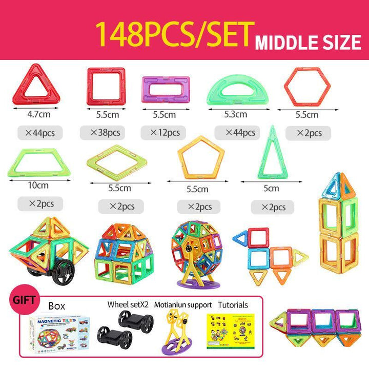 Magnetic Building Toy - Develops Creativity | Magnetic Blocks
