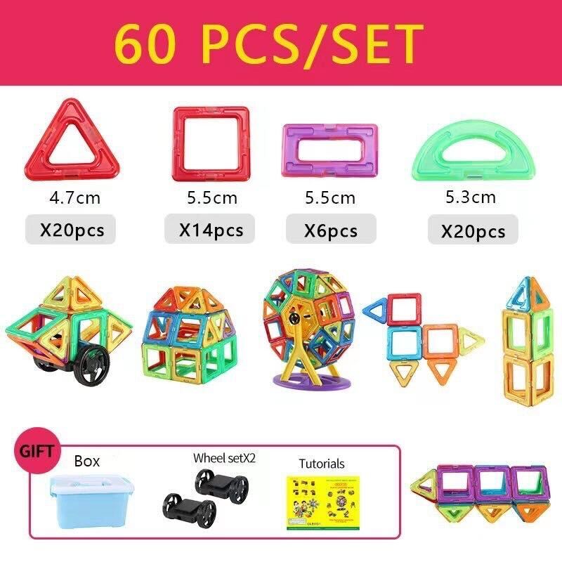Magnetic Building Toy - Develops Creativity | Magnetic Blocks