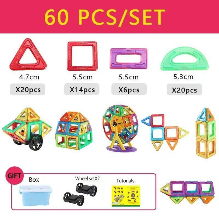 Magnetic Building Toy - Develops Creativity | Magnetic Blocks