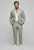 Men's Slim Fit Suit – Two-Piece with Notch Lapels, Suitable for Work and Formal Occasions