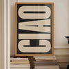 Elegant Ciao Wall Art Decoration