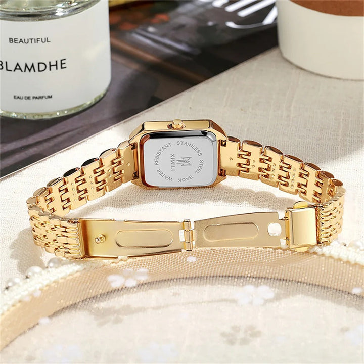 Lightweight Luxury Square Watch for Women