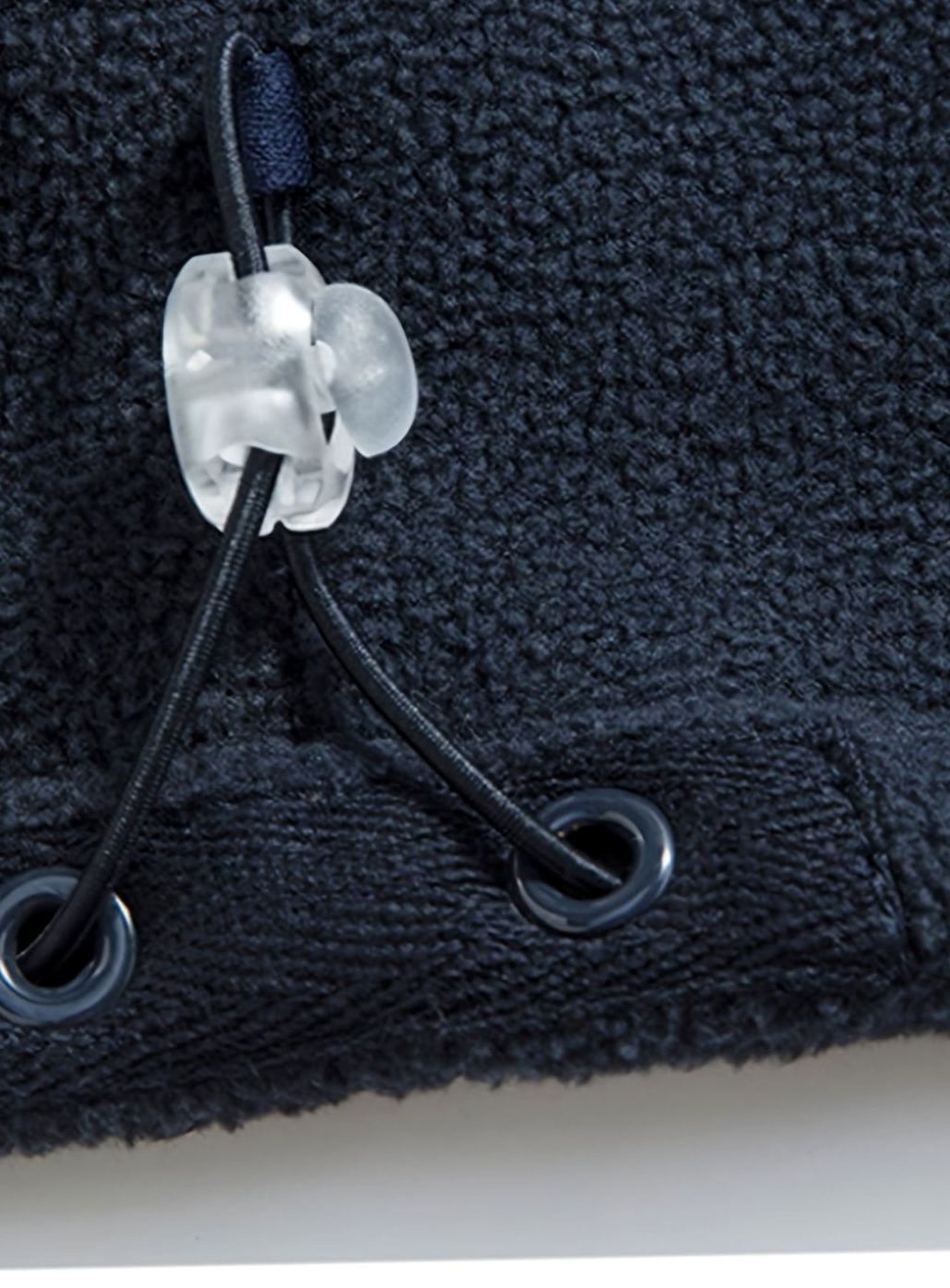 Men's Fleece Cardigan with Stand-Up Collar and Full Zip
