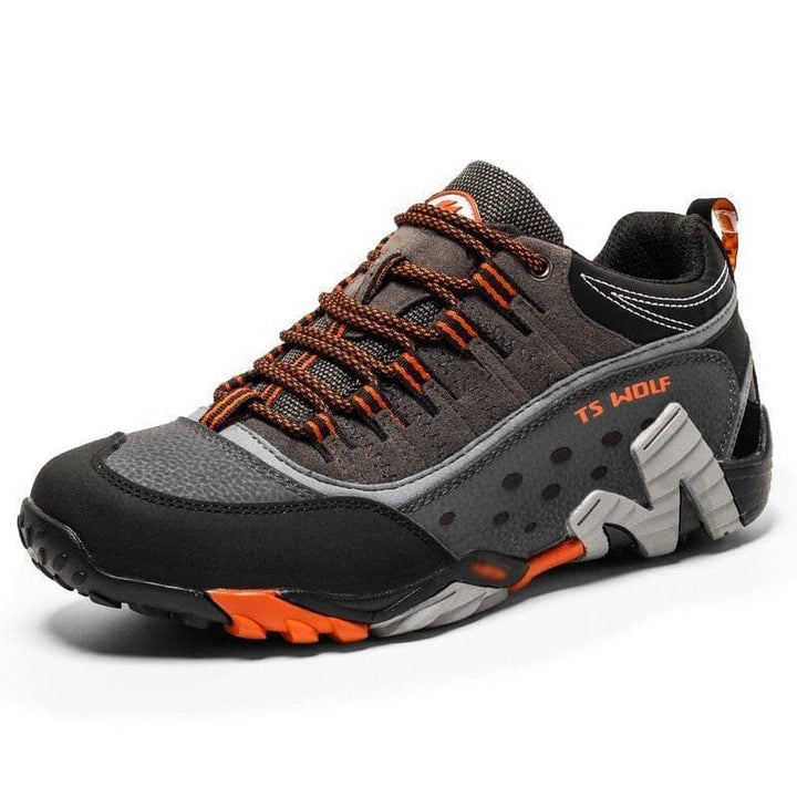 Men's Lightweight Waterproof Hiking Shoes with Lug Sole