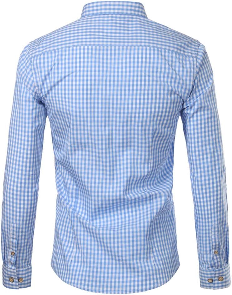 Men's Short-Sleeve Checked Shirt
