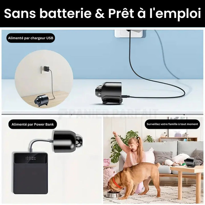 Mini Wireless Spy Camera - Secure HD Surveillance