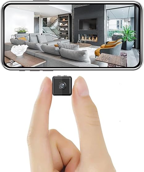 Mini Wireless WiFi Security Camera 1080P - App Control Indoor/Outdoor