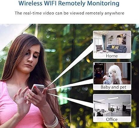 Mini Wireless WiFi Security Camera 1080P - App Control Indoor/Outdoor