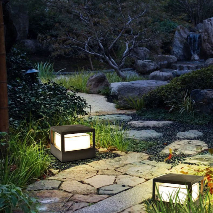 Aluminium LED Outdoor Light for Post or Pillar - Round or Square