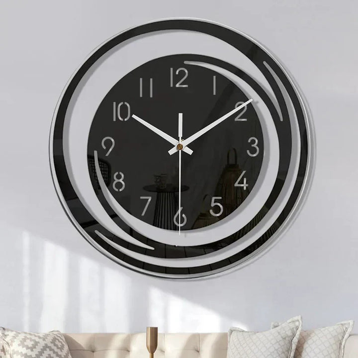 Modern Circular Design Wall Clock - Elegant Interior Decoration