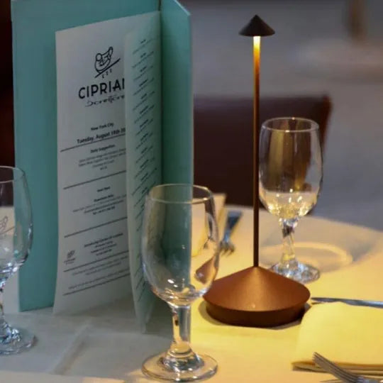 Nordic Design LED Table Lamp - Waterproof and Dimmable
