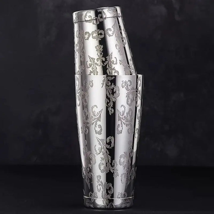 Engraved Cocktail Shaker – Mixaro