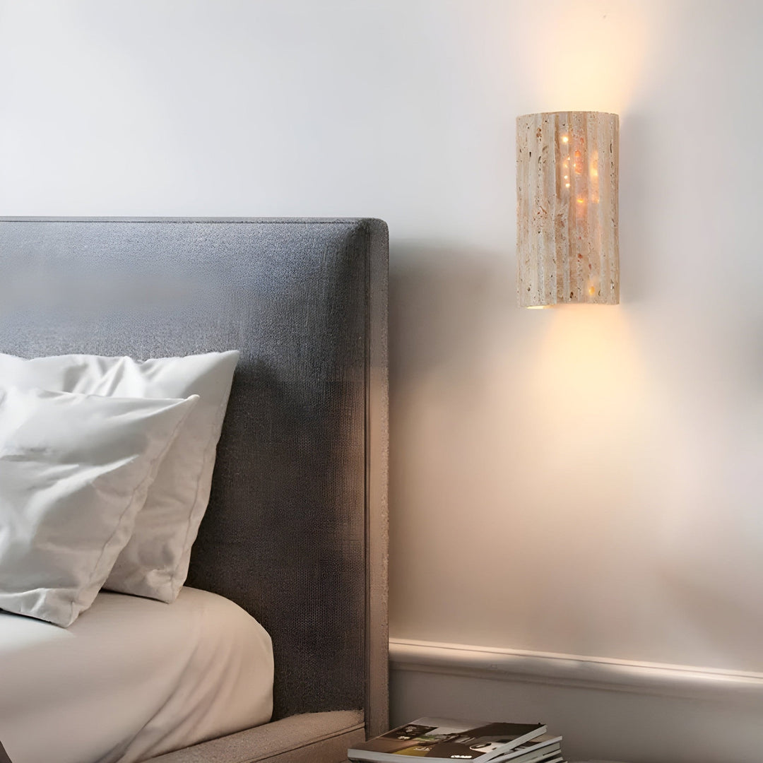 Natural Stone Wall Lamp - Elegant Design