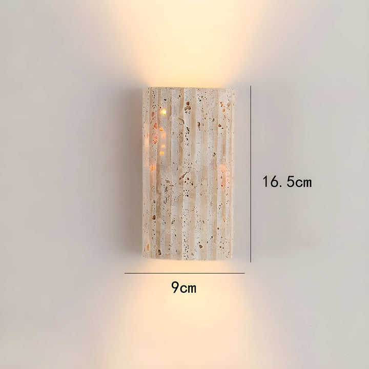 Natural Stone Wall Lamp - Elegant Design