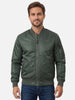 Men's Zip-Up Windproof Bomber Jacket