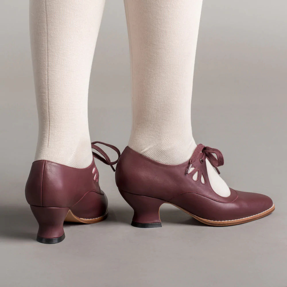 Orthopaedic Leather Court Shoes – Viviana