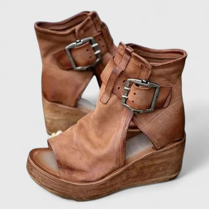 Supportive Ankle Boots with Grip Sole