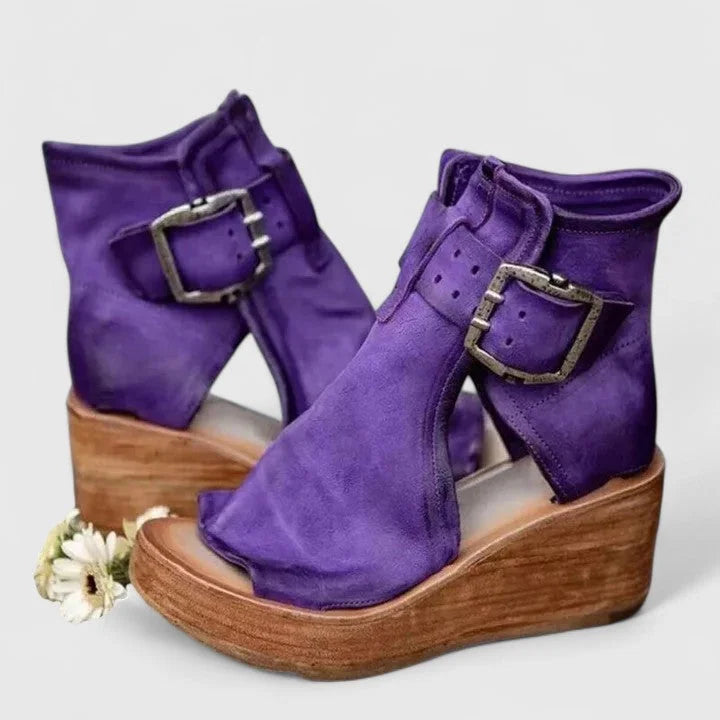 Supportive Ankle Boots with Grip Sole