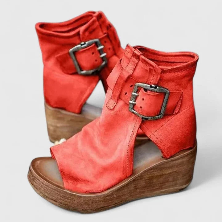Supportive Ankle Boots with Grip Sole