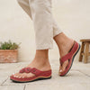 Women’s Floral Flip‑Flop Sandals