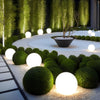Outdoor Lights Globe Frosted Portable Cordless Garden Weather Resistant