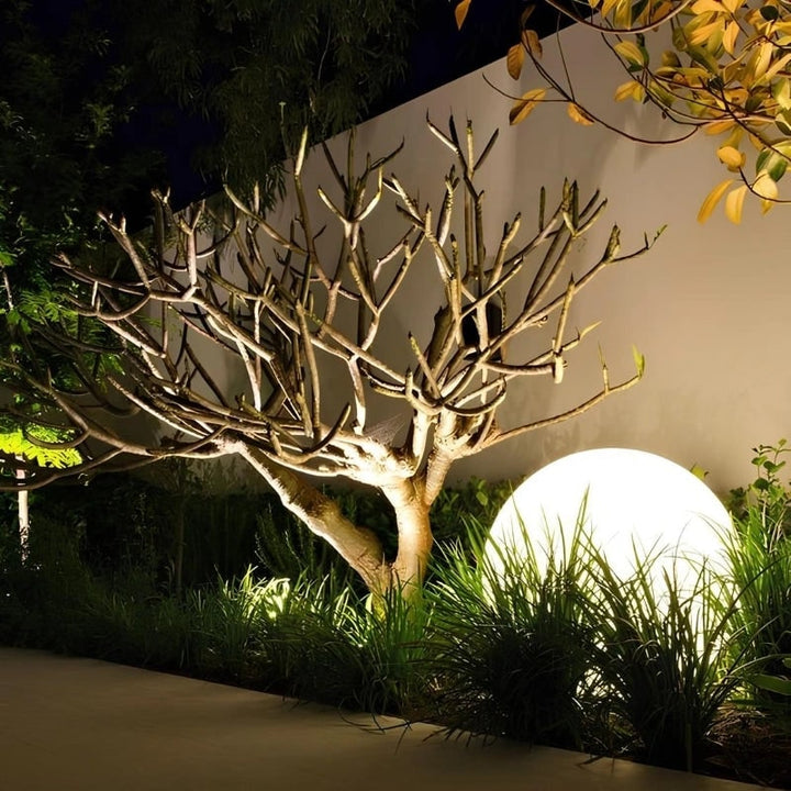 Outdoor Lights Globe Frosted Portable Cordless Garden Weather Resistant