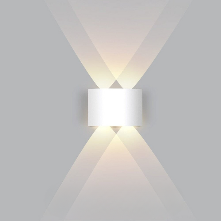 Outdoor Wall Sconce Light LED Up Down Modern Slim Weatherproof Lamp